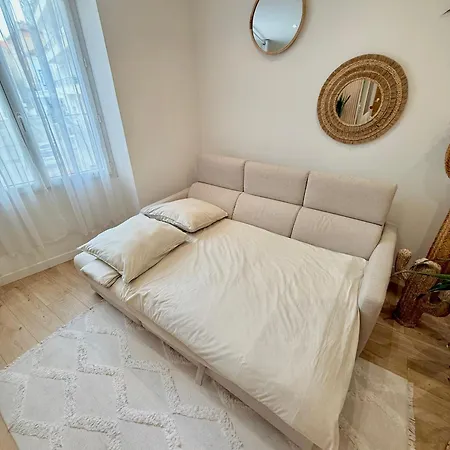 T3 6 Personnes De 60m2 Au Coeur De Ville, Terrasse Et Parking Gratuit Апартаменты