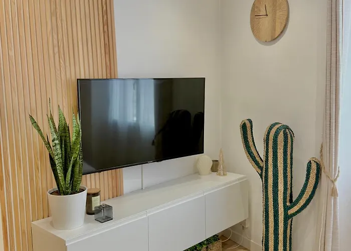 Appartement T3 6 Personnes De 60m2 Au Coeur De Ville, Terrasse Et Parking Gratuit *